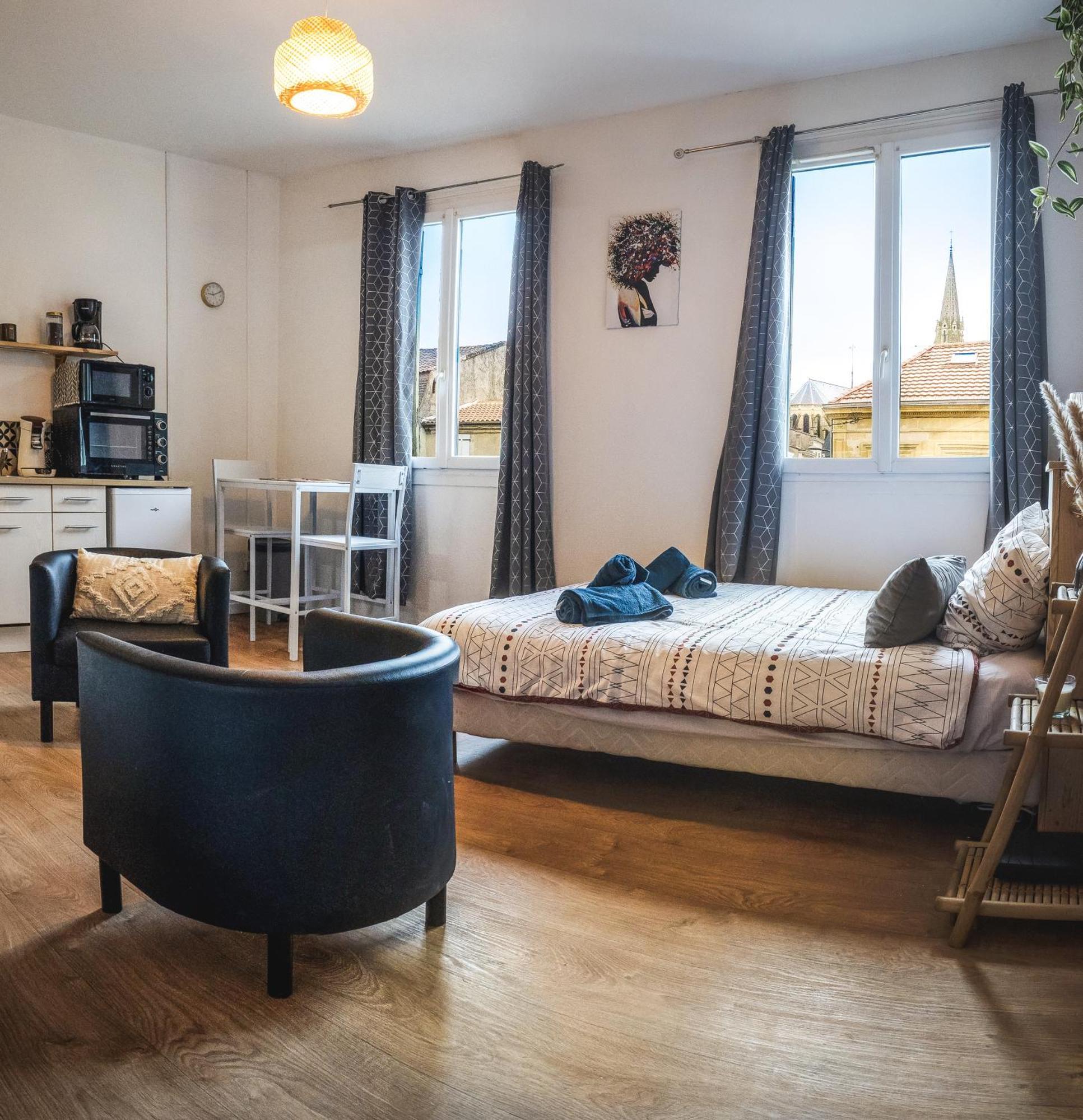 Le Petit Chez Vous - T1 Bergerac -2 Pers Appartement Buitenkant foto